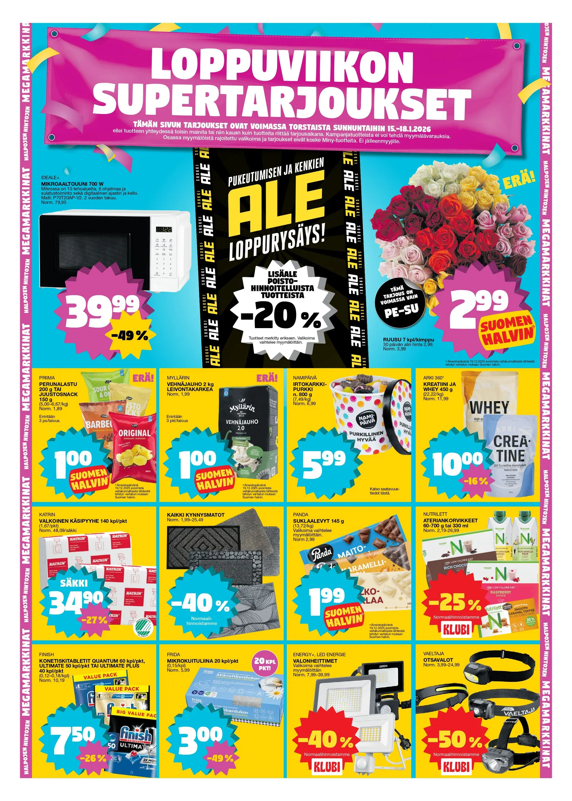 Tokmanni voimassa alkaen 12. tammikuuta - 18. tammikuuta 2026 - Tarjouslehti sivu 12