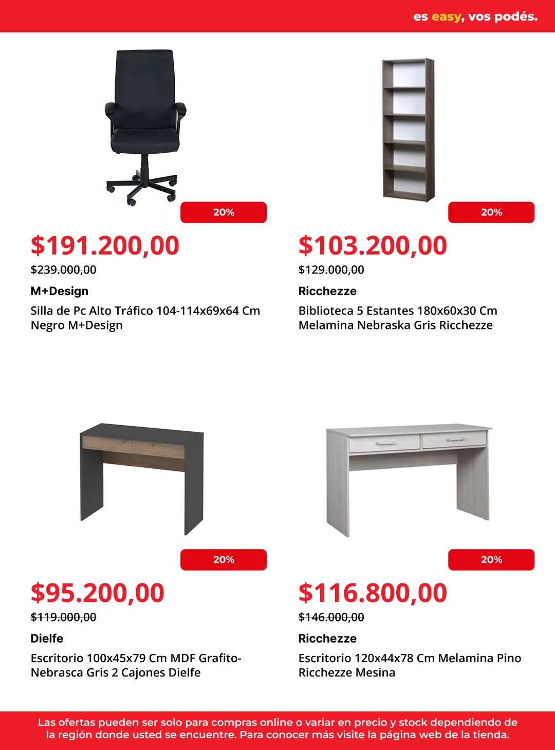 Ofertas de Ofertas Easy 2 de marzo al 20 de marzo 2026 - Página 12 del catálogo