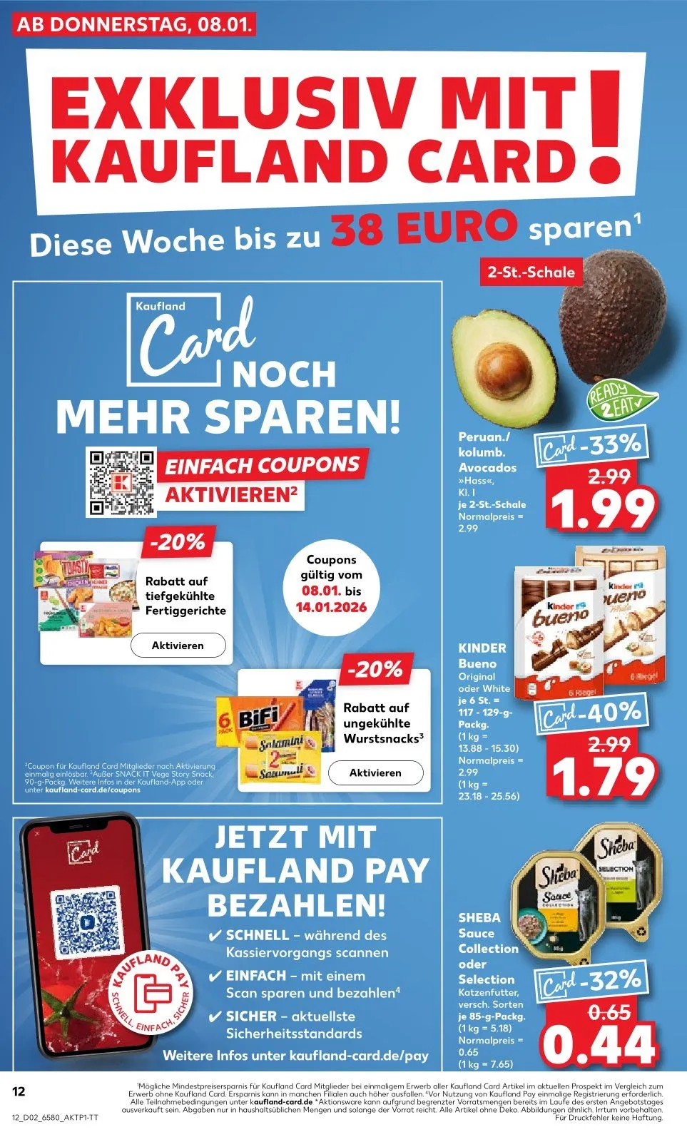 Kaufland Duitsland prospeckt van 8 januari tot 14 januari 2026 - Folder pagina 12