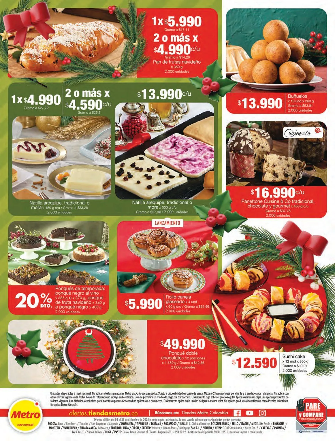 Catalogo de Metro Ofertas 4 de diciembre al 31 de diciembre 2025 - Pag 12