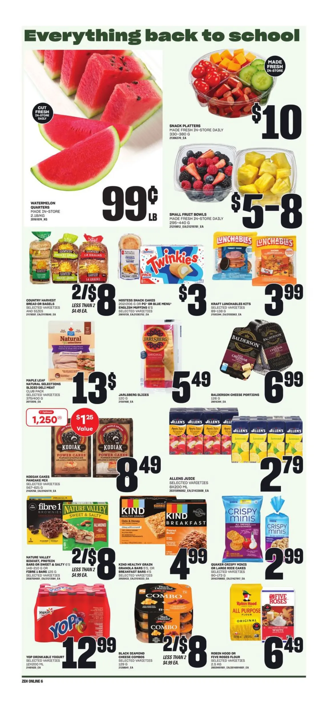 Zehrs weekly flyer from August 29 to September 4 2024 - flyer page 11