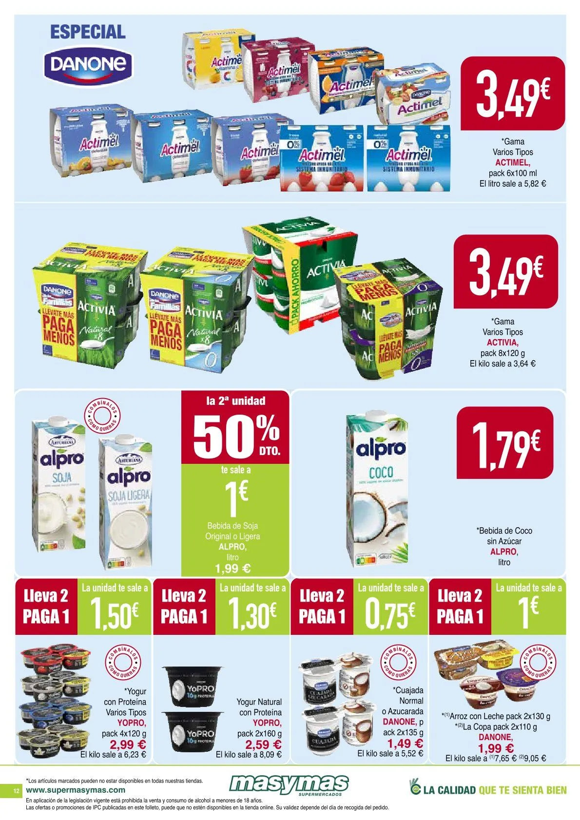 Catálogo de Supermercados Masymas Ofertas 26 de abril al 29 de abril 2026 - Página 12