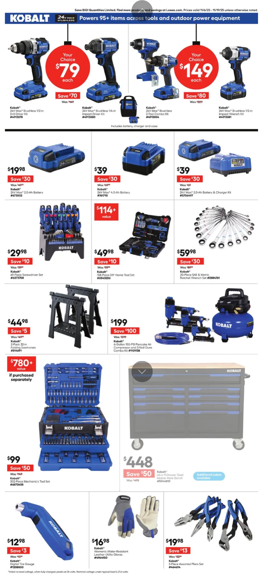 Weekly ad Lowe's Sales from November 6 to November 19 2025 - Page 12