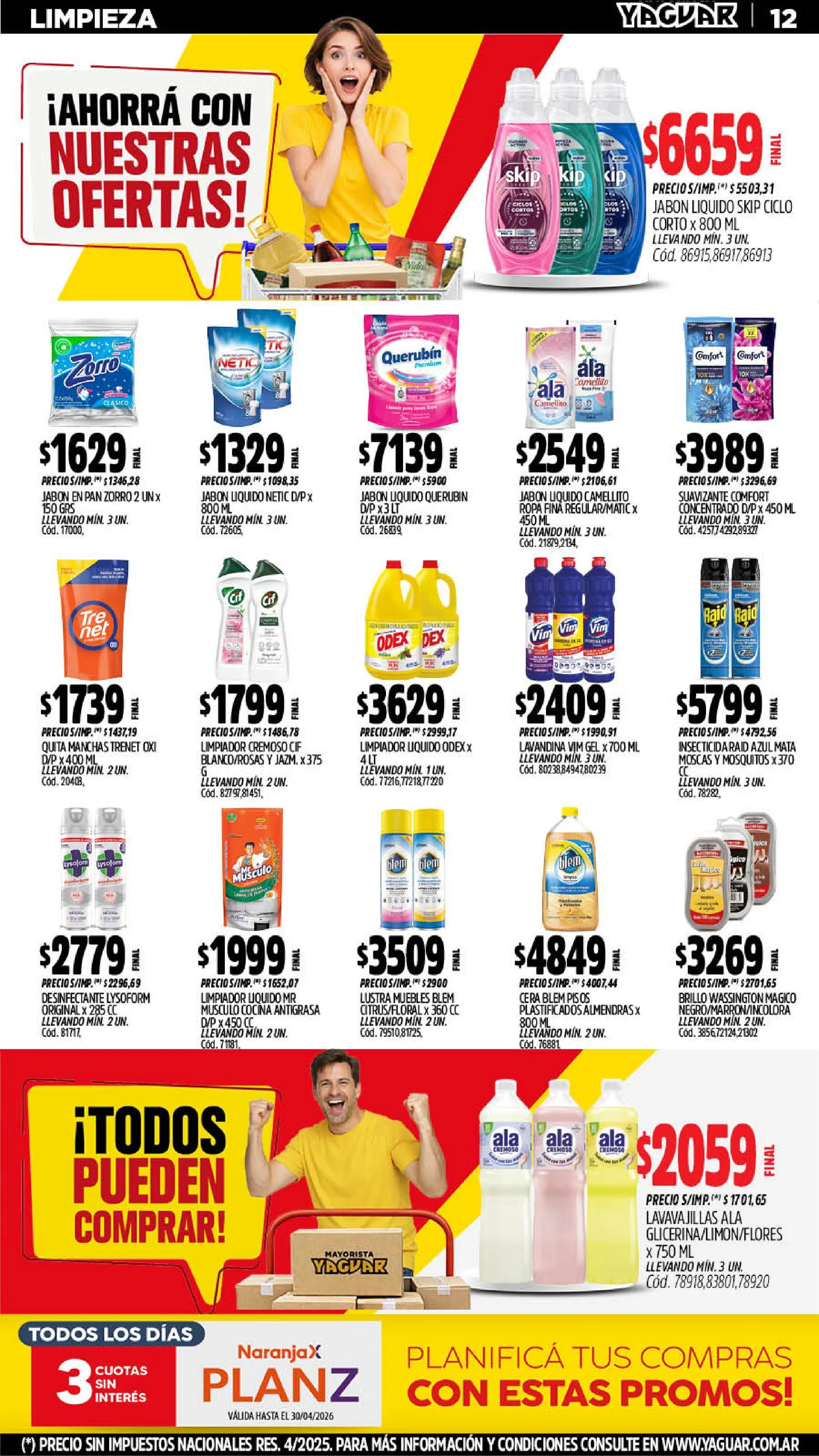 Ofertas de Yaguar Ofertas 11 de mayo al 17 de mayo 2026 - Página 12 del catálogo