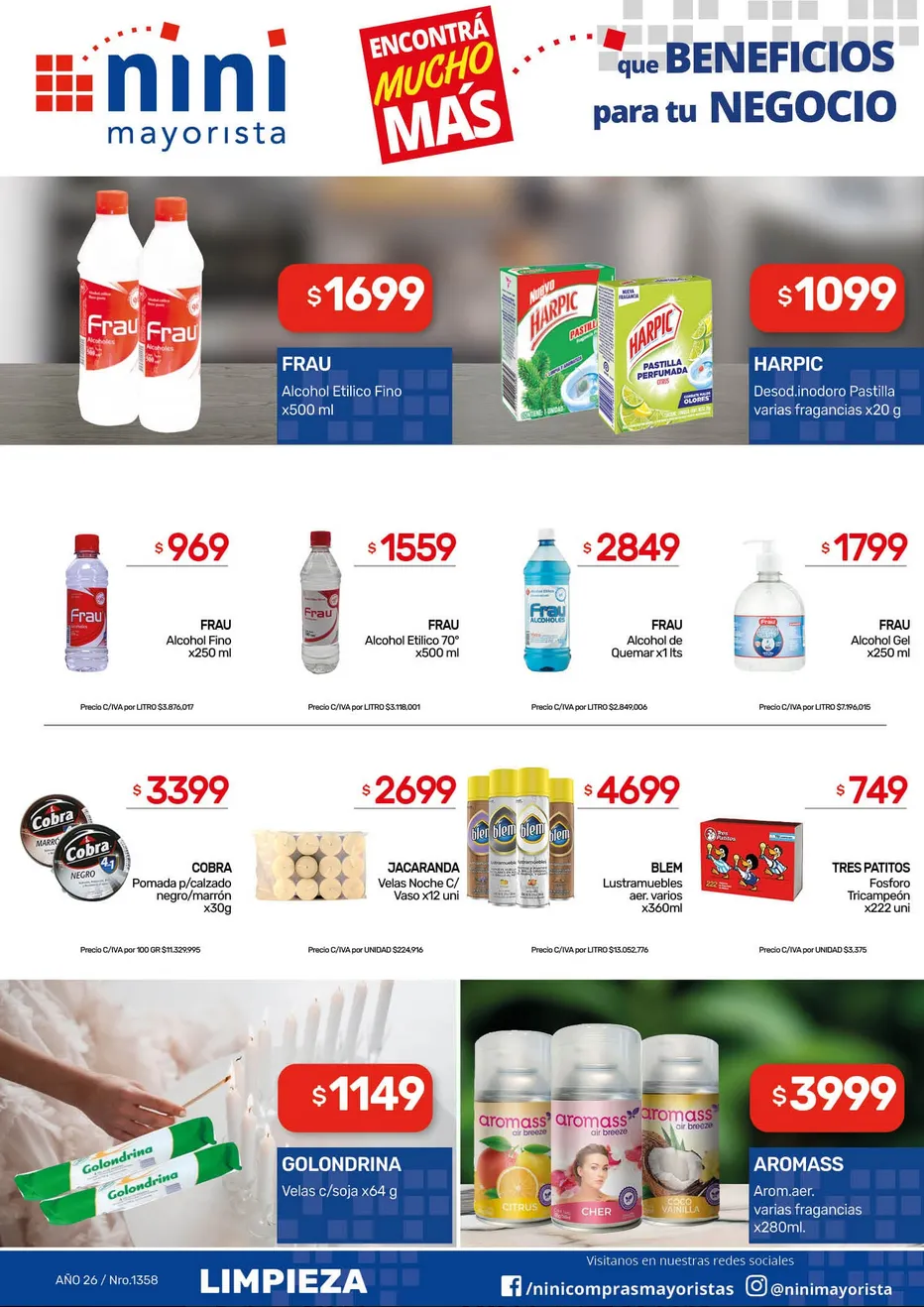 Ofertas de Nini Mayorista Ofertas 4 de mayo al 10 de mayo 2026 - Página 12 del catálogo