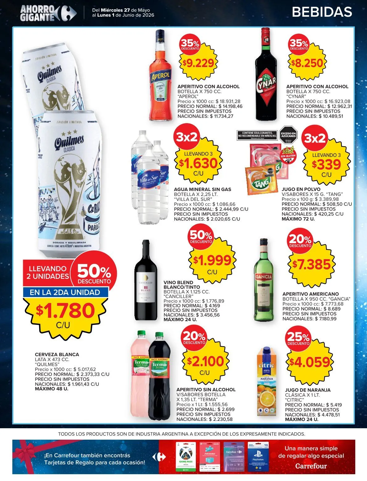 Ofertas de Carrefour Market 27 de mayo al 1 de junio 2026 - Página 12 del catálogo