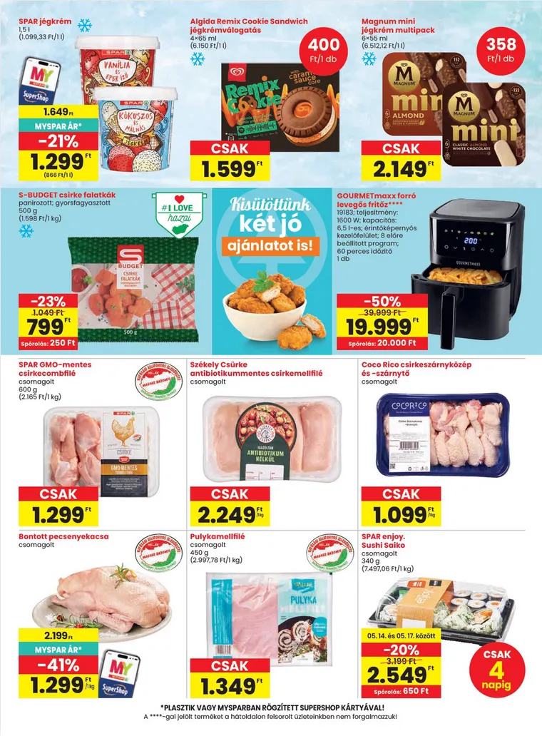 Katalógus  SPAR legfrissebb ajánlatai május 14.-tól május 20.-ig 2026. - Oldal 22
