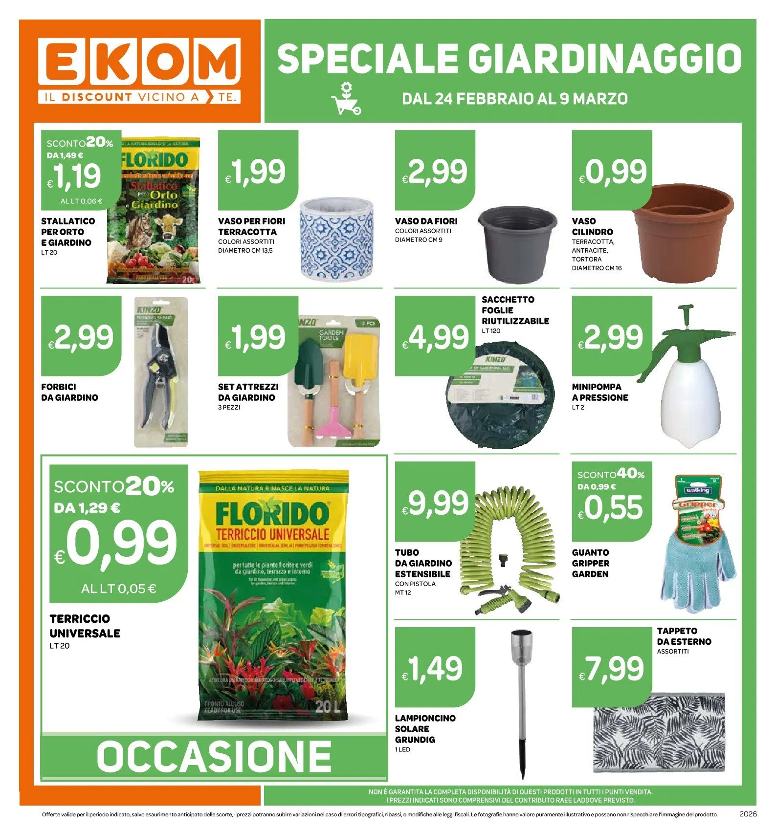 Volantini Ekom da 24 febbraio a 9 marzo di 2026 - Pagina del volantino 12