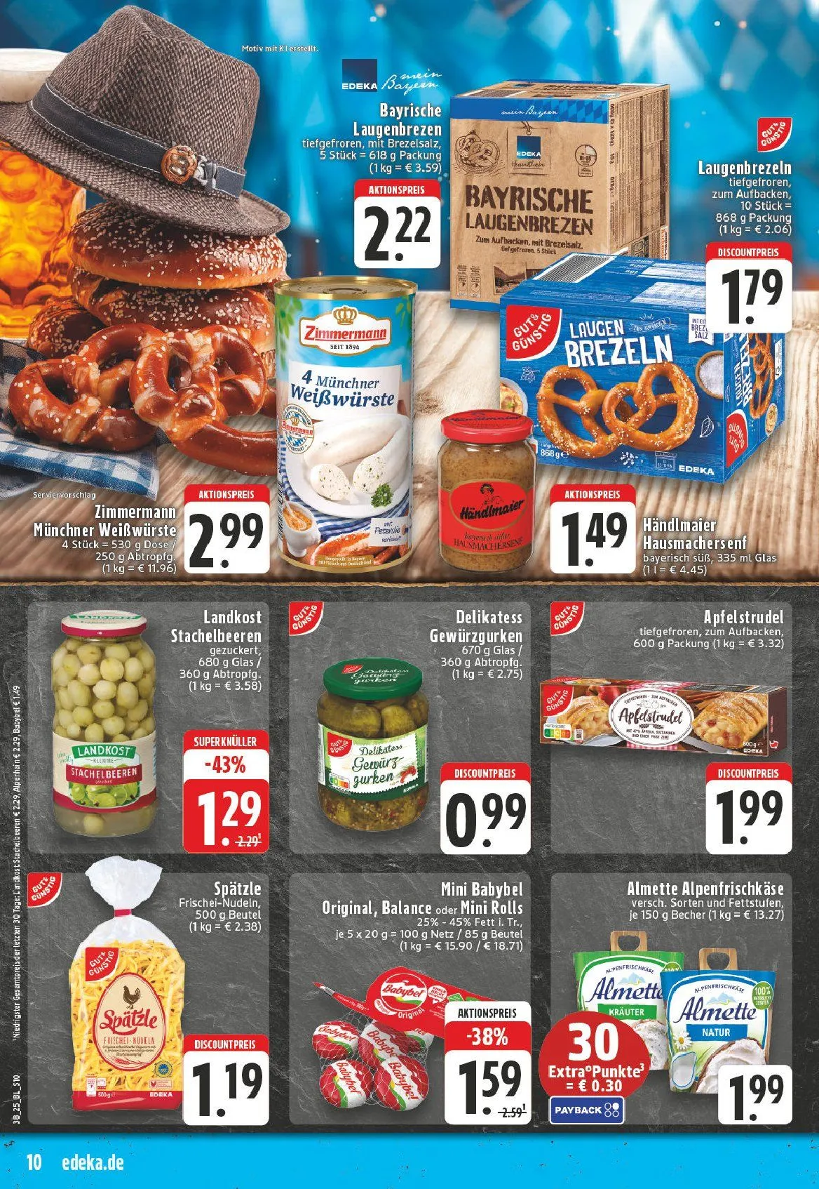 Edeka  Prospekte von 15. September bis 20. September 2025 - Prospekt seite 12