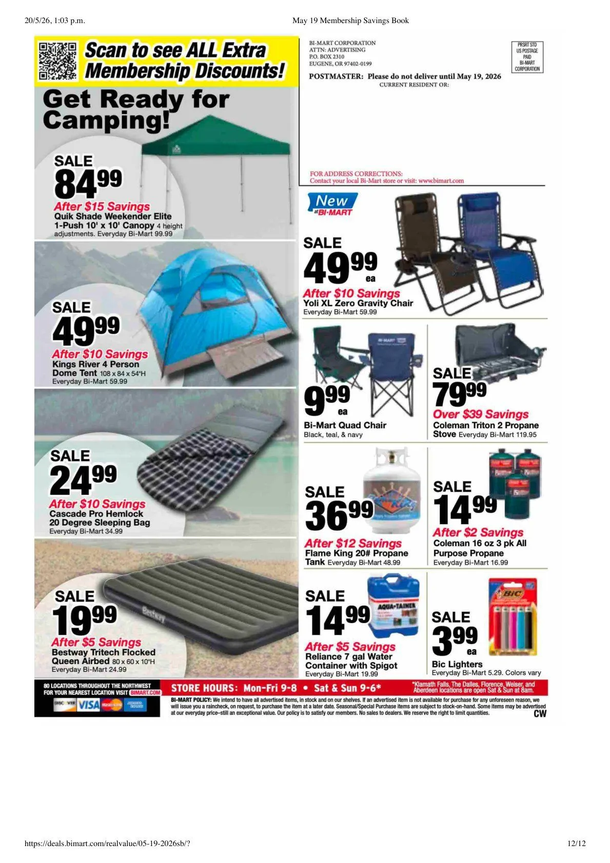 Weekly ad Bi-Mart Sales from May 19 to June 1 2026 - Page 12