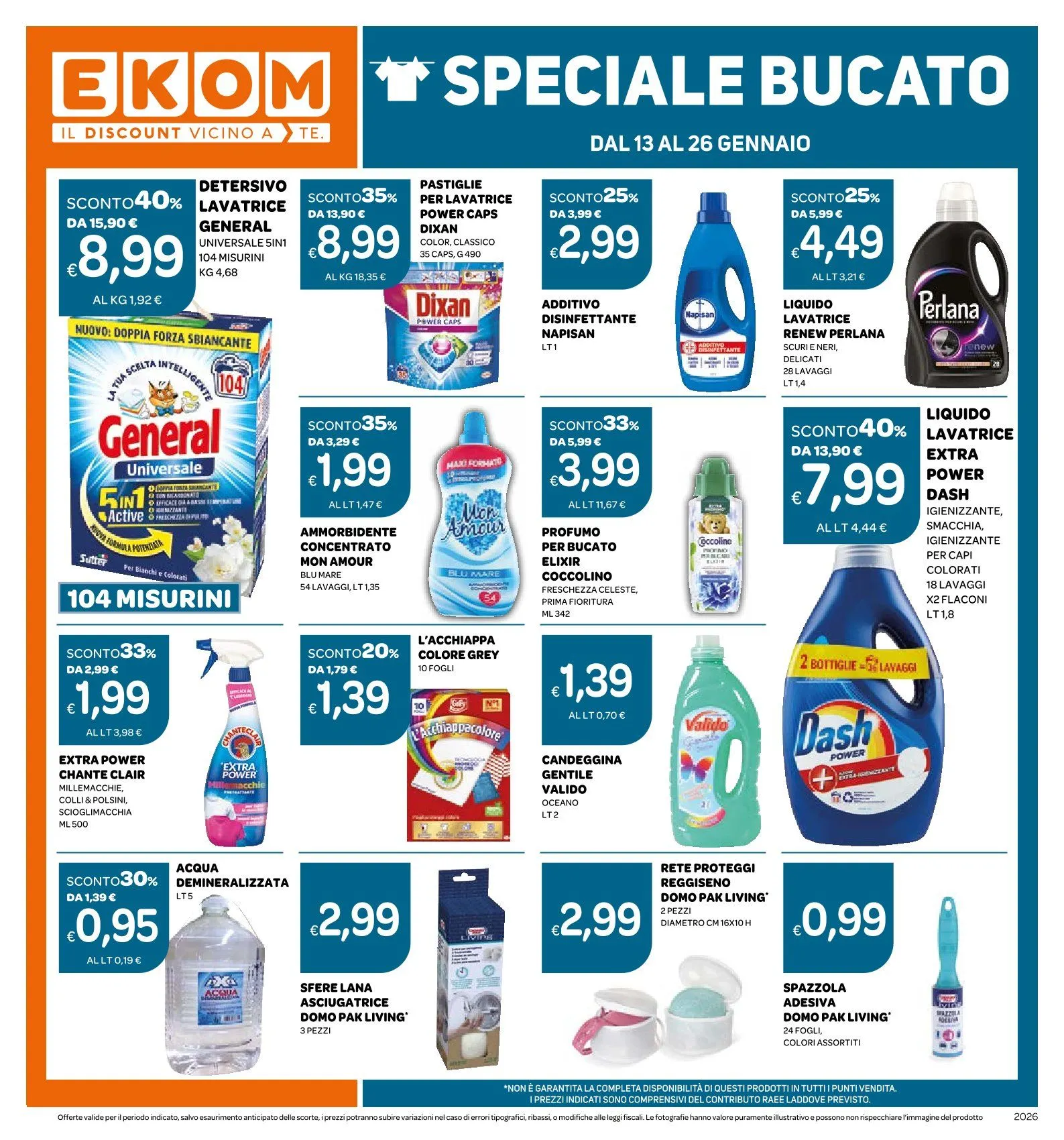 Volantini Ekom da 13 gennaio a 26 gennaio di 2026 - Pagina del volantino 12