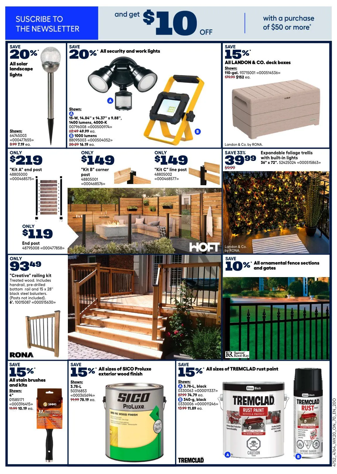 Rona Sales from June 11 to June 17 2026 - flyer page 12