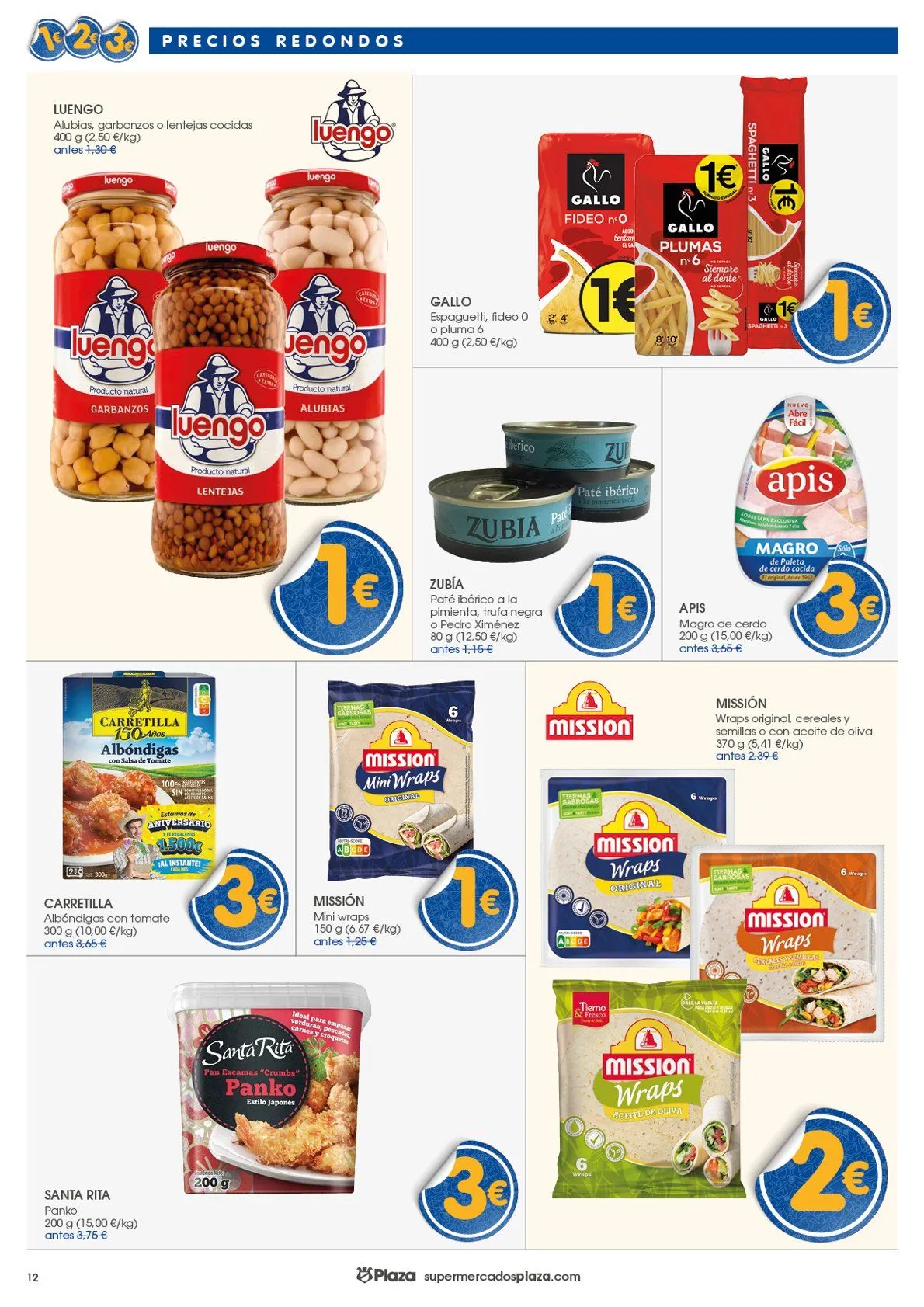 Catálogo de Supermercados Plaza Ofertas 22 de enero al 4 de febrero 2026 - Página 12