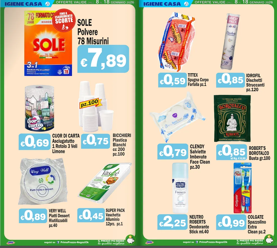 Volantini Primo Prezzo da 8 gennaio a 18 gennaio di 2026 - Pagina del volantino 12