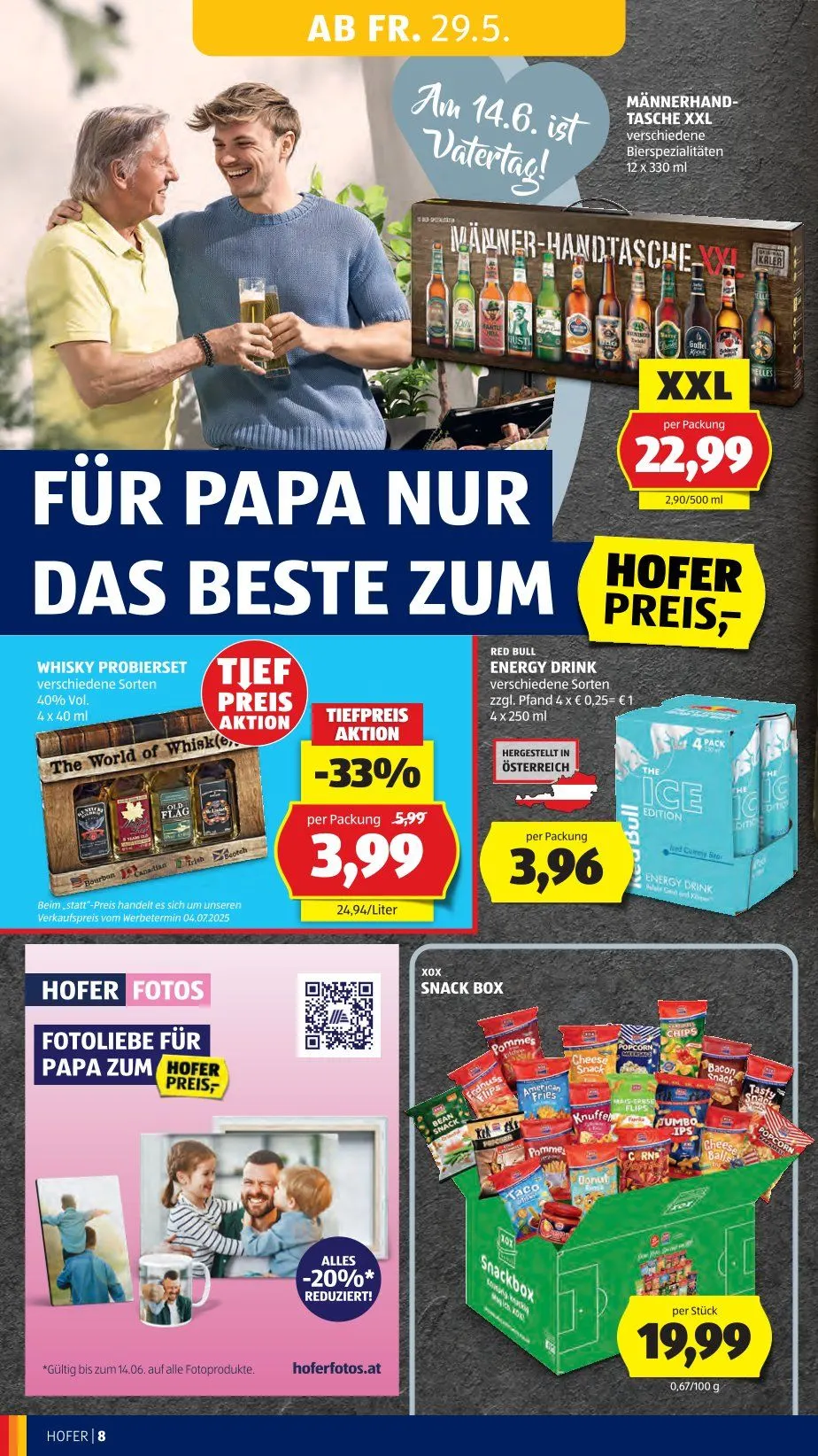  Hofer Prospekte von 29. Mai bis 3. Juni 2026 - Flugblätt seite  12