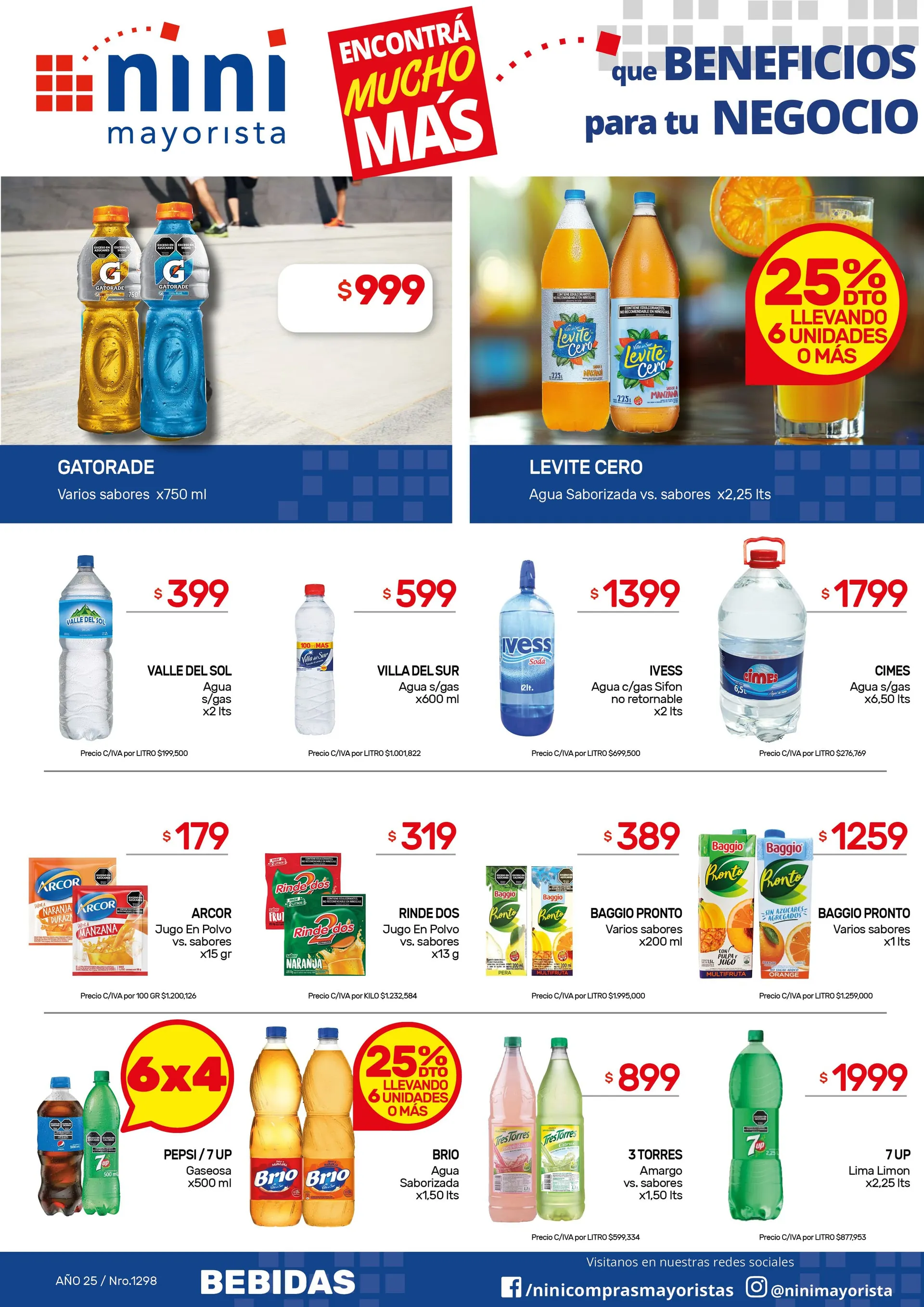 Ofertas de Nini Mayorista 10 de marzo al 16 de marzo 2025 - Página 12 del catálogo