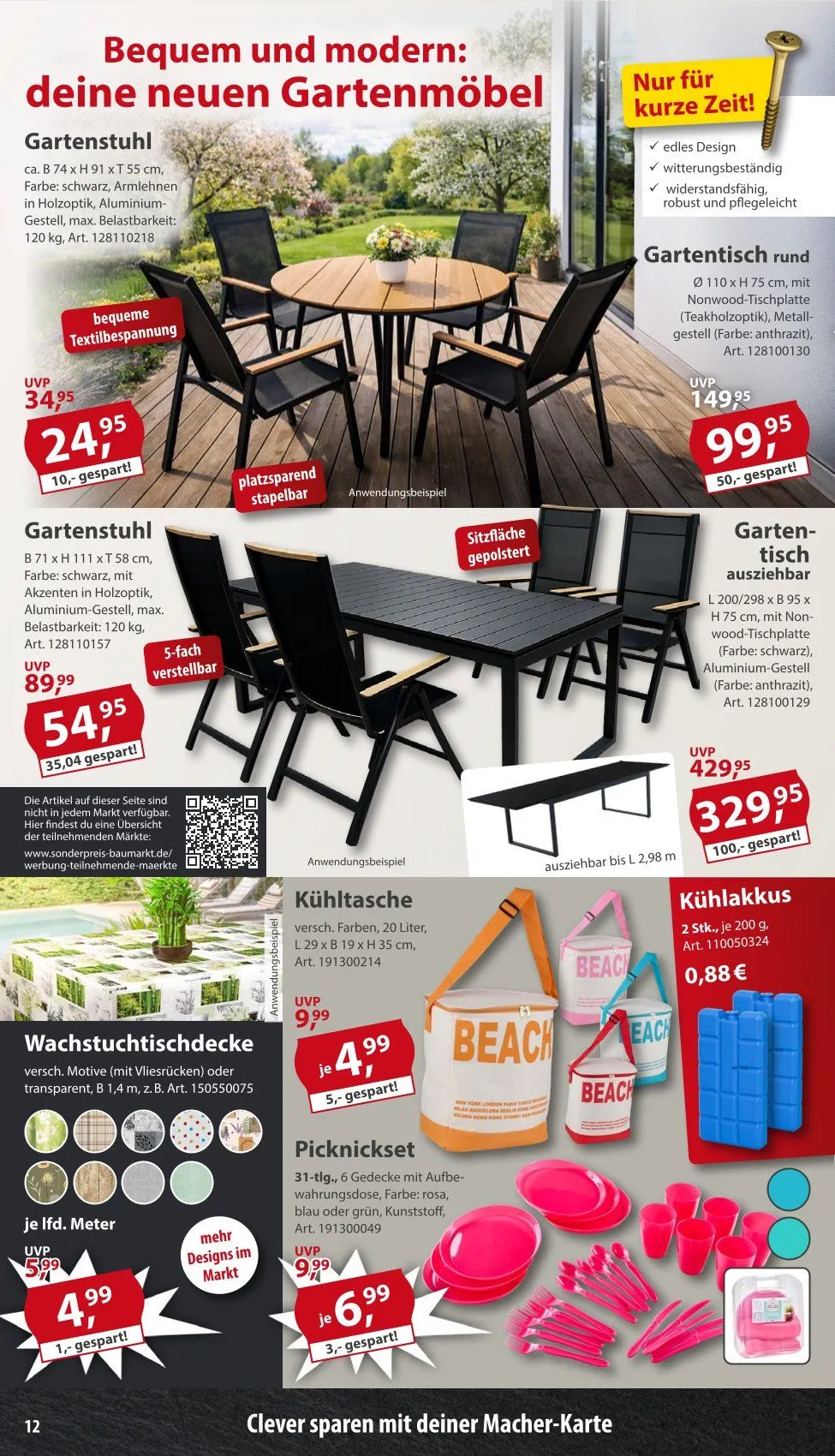  Sonderpreis-Baumarkt Angebote von 28. März bis 4. April 2026 - Prospekt seite 12