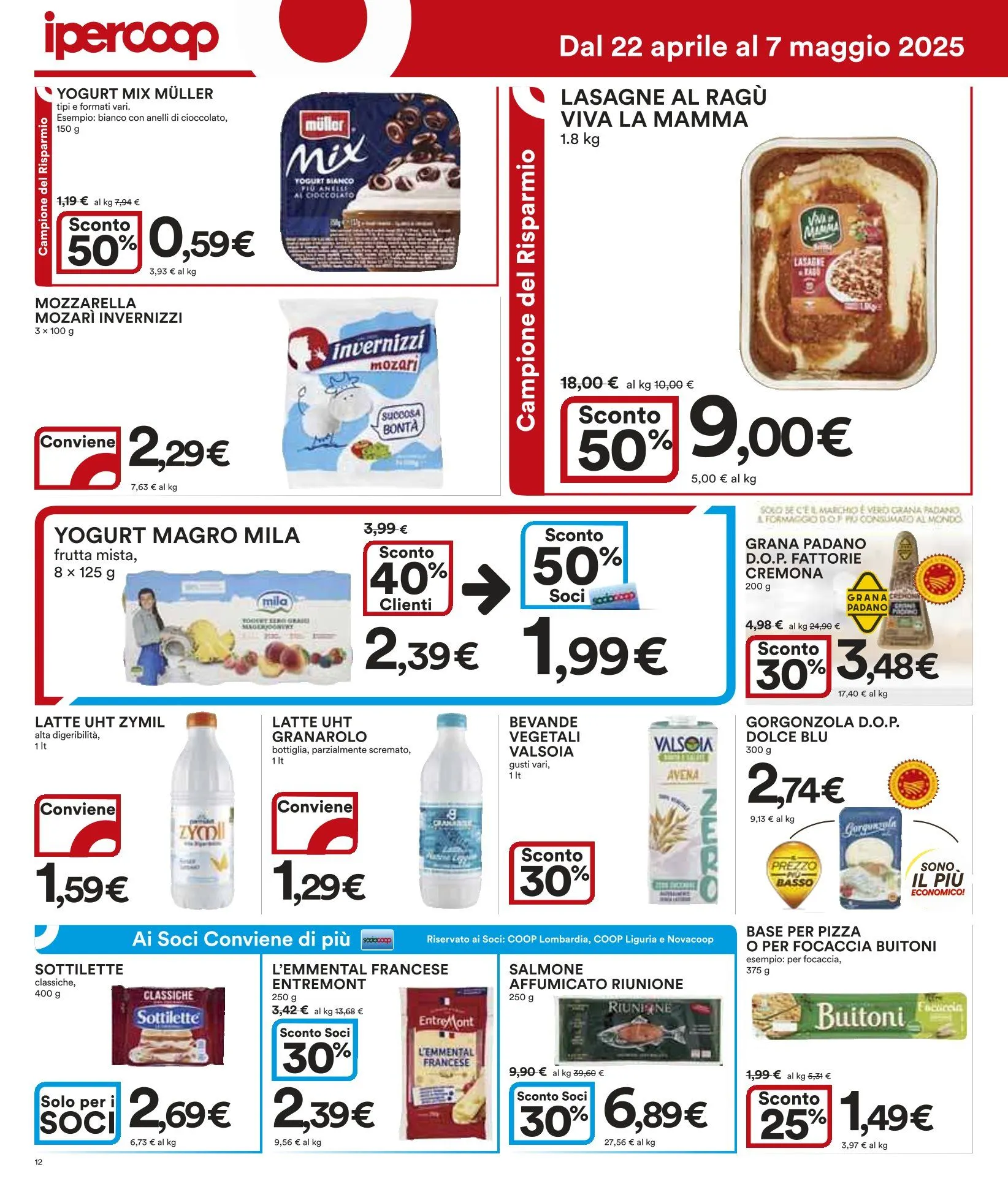 Ipercoop Volantino da 22 aprile a 7 maggio di 2025 - Pagina del volantino 12