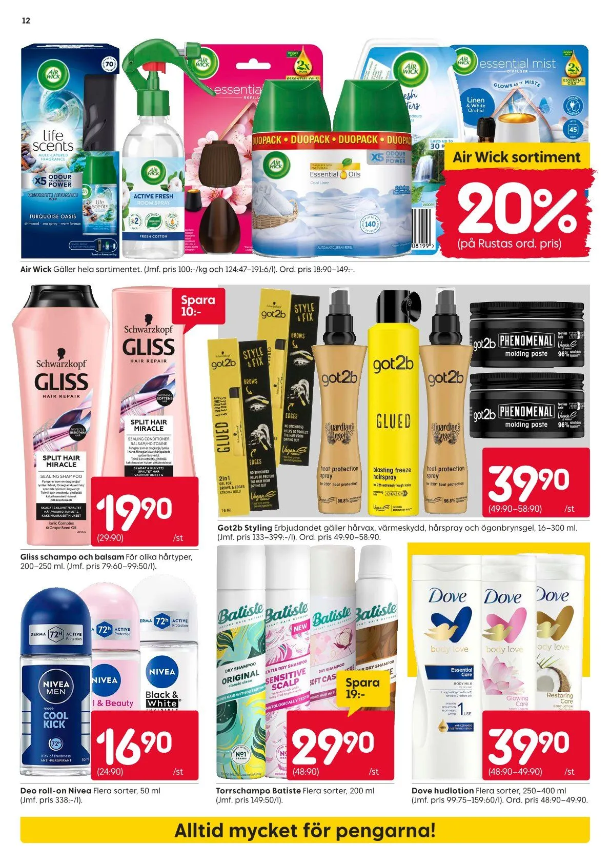 Rusta erbjudanden från 1 juni till 6 juni 2026 - Reklamblad sidor 12
