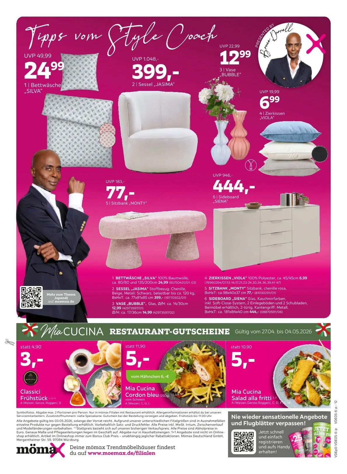 mömax Angebote von 27. April bis 3. Mai 2026 - Prospekt seite 12