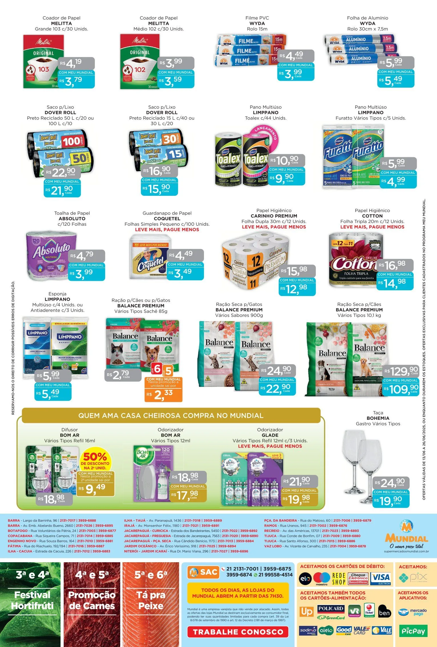 Encarte de Folhetos Supermercados Mundial 13 de junho até 26 de junho 2025 - Pagina 12