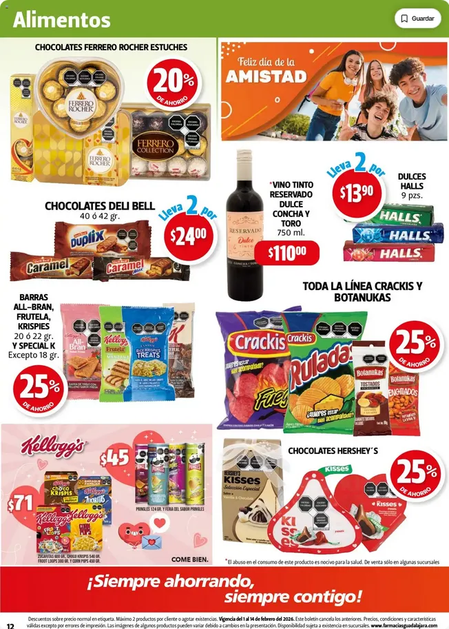 Catálogo de Farmacia Guadalajara Ofertas 1 de febrero al 14 de febrero 2026 - Pagina 12