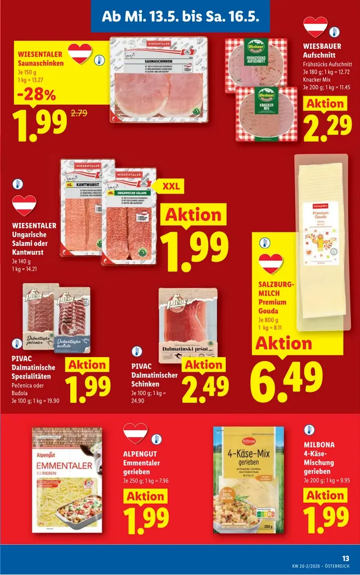 Lidl von 13. Mai bis 16. Mai 2026 - Flugblätt seite  12