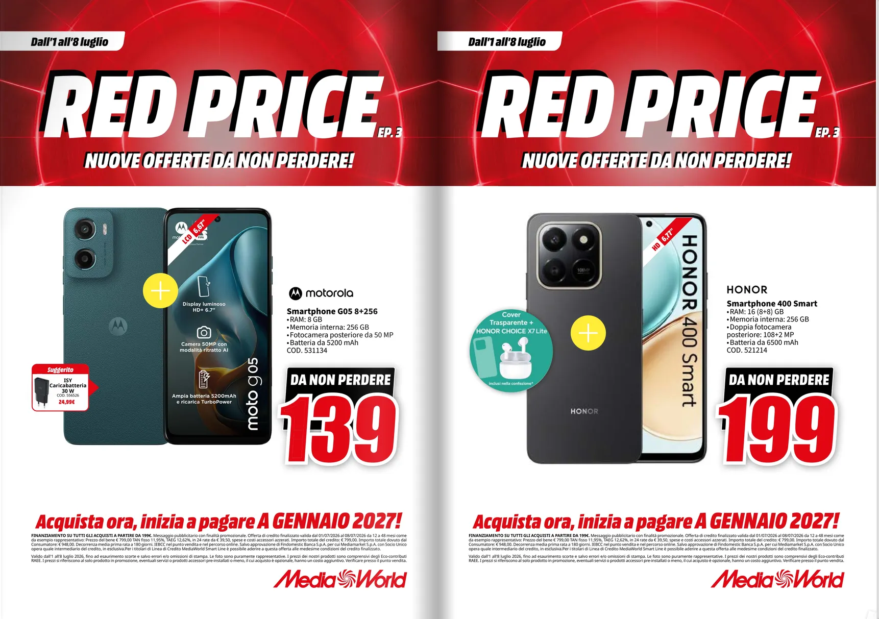 Volantini MEDIAWORLD da 1 luglio a 8 luglio di 2026 - Pagina del volantino 12