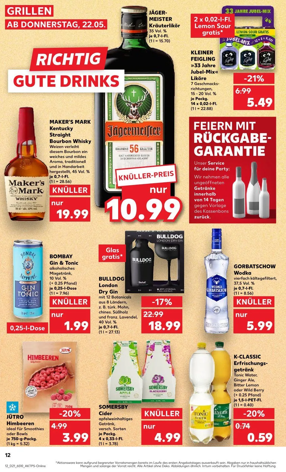 Kaufland Prospekt von 22. Mai bis 28. Mai 2025 - Prospekt seite 12