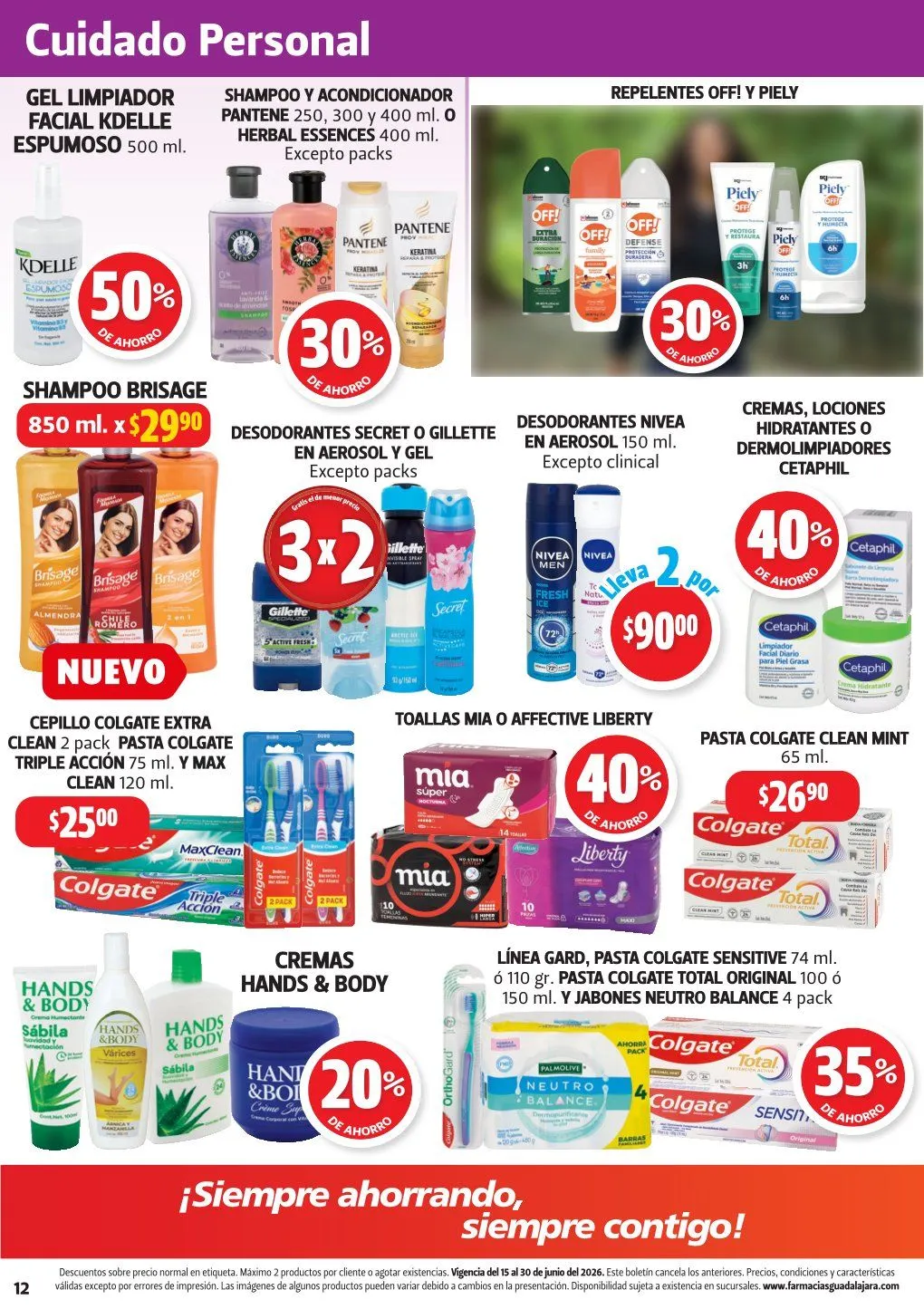 Catálogo de  Farmacia Guadalajara Ofertas 15 de junio al 30 de junio 2026 - Pagina 12