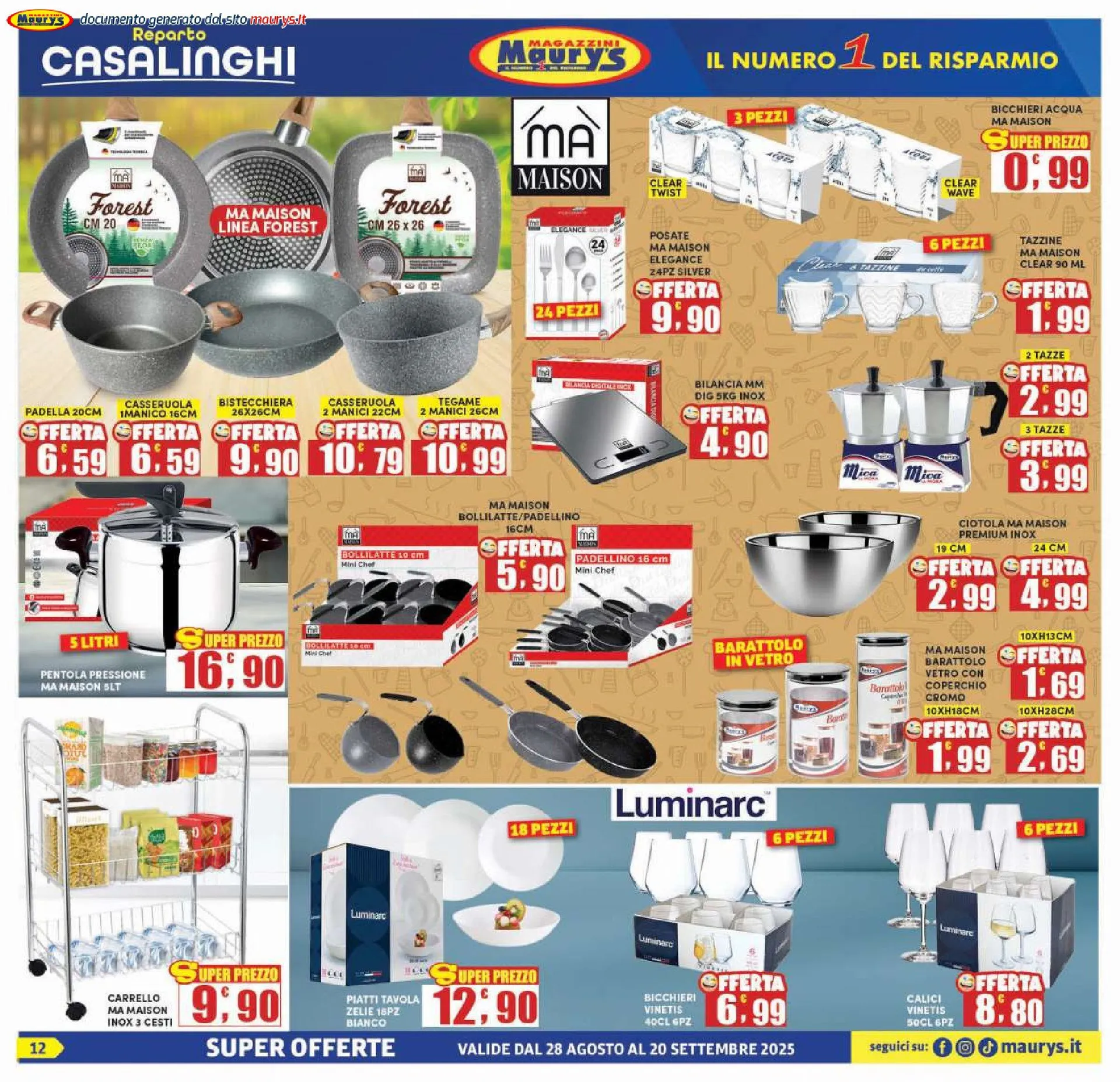 Volantino da 1 settembre a 20 settembre di 2025 - Pagina del volantino 12