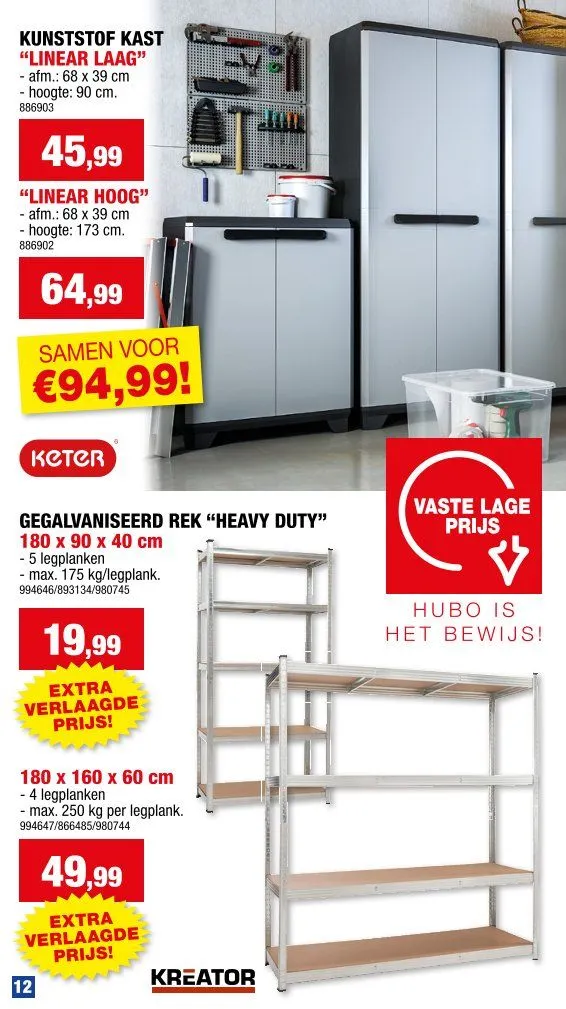 Hubo Promoties van 8 januari tot 19 januari 2025 - folder pagina 12