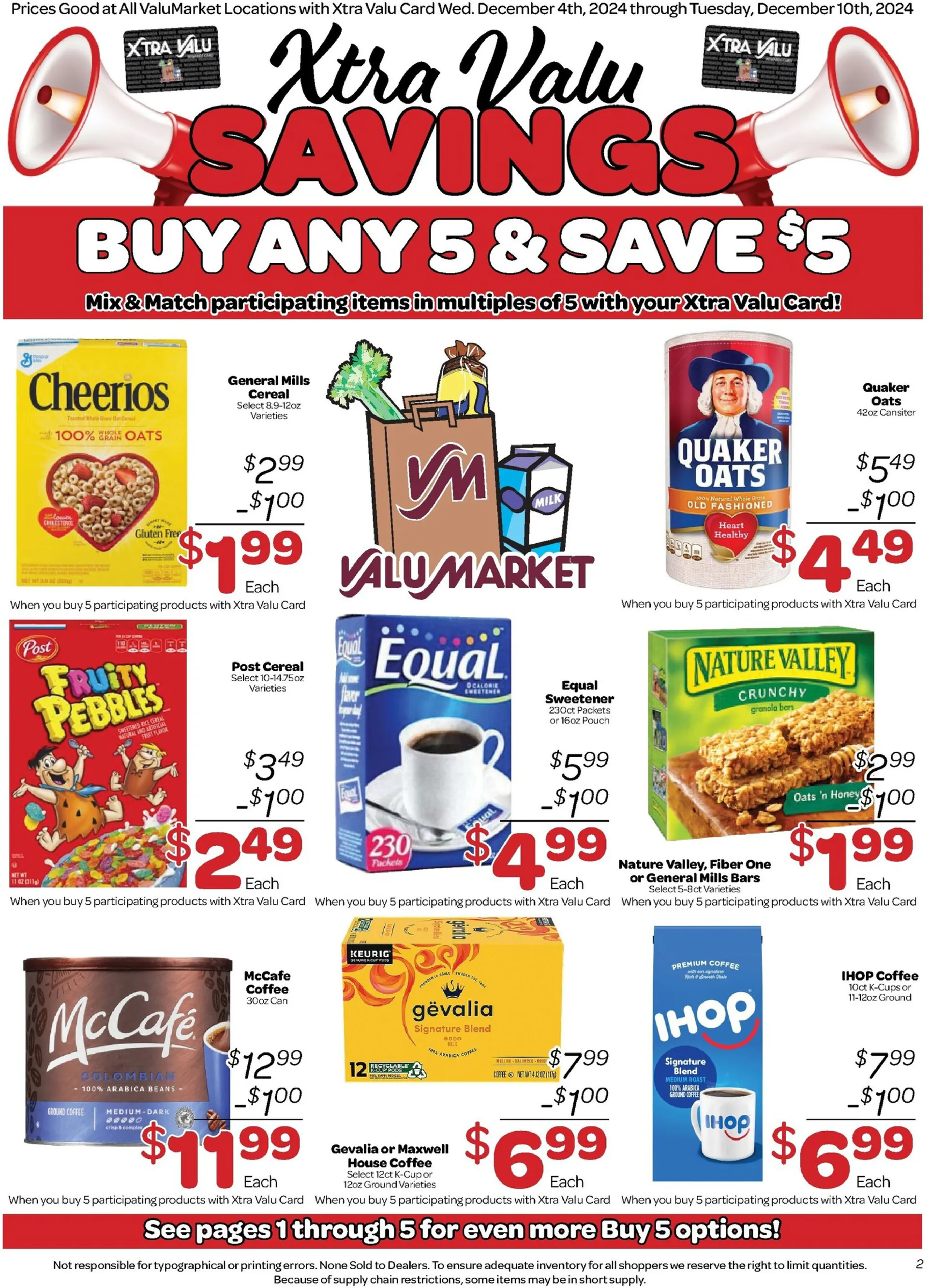 Weekly ad ValuMarket's Weekly Ad from December 4 to December 10 2024 - Page 11