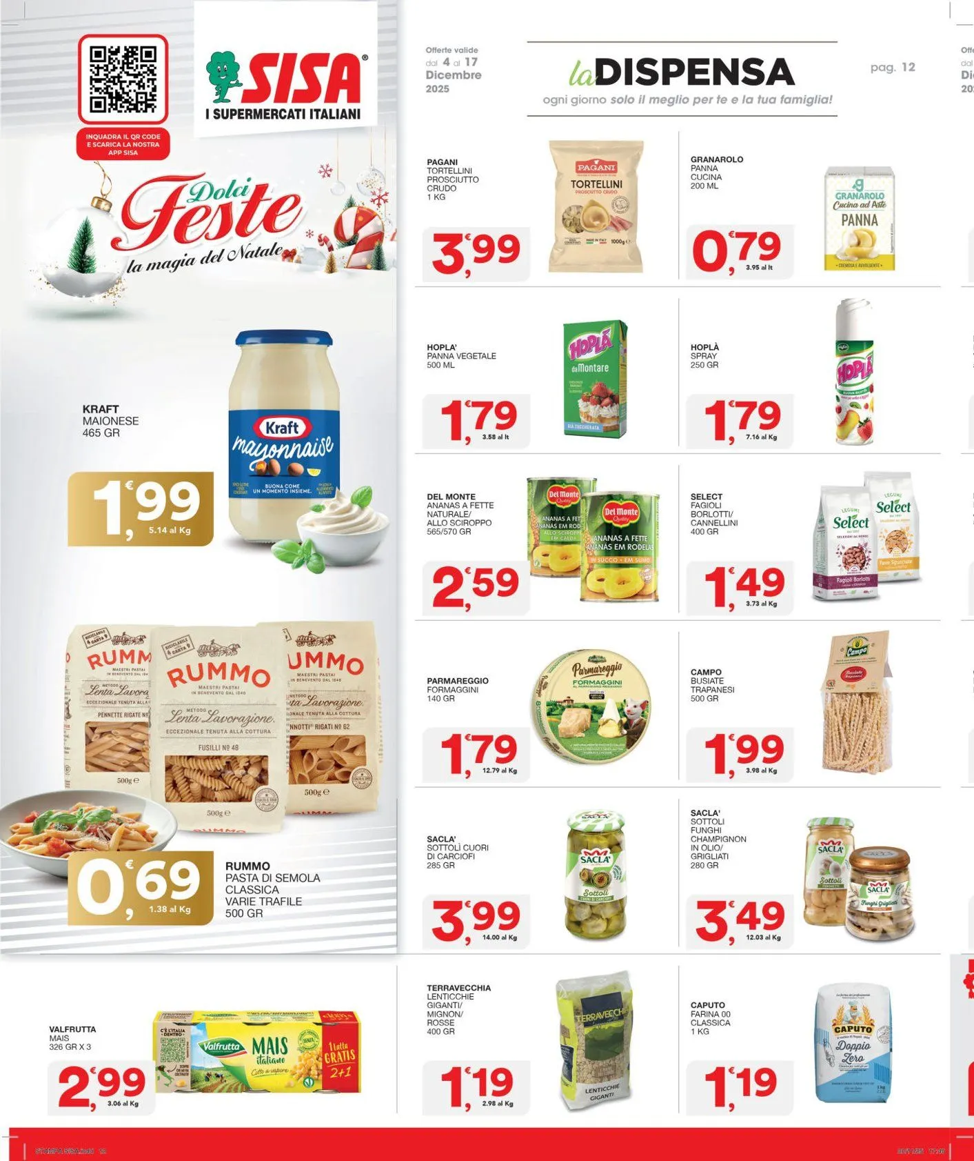 Sisa Volantino da 4 dicembre a 17 dicembre di 2025 - Pagina del volantino 12