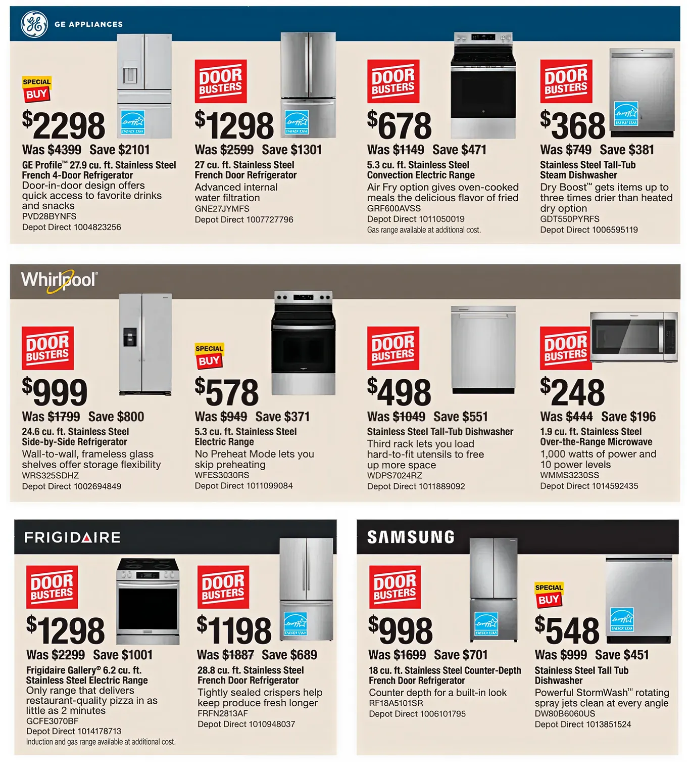 Weekly promotion Home Depot Black Friday spanning from November 27 to December 3 2025 - Page 11 for Catalogue 365