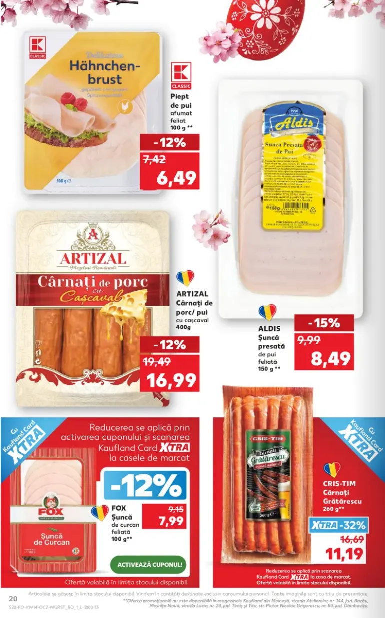Catalog Kaufland de la 1 aprilie până la 7 aprilie 2026 - Revista Pagina 12