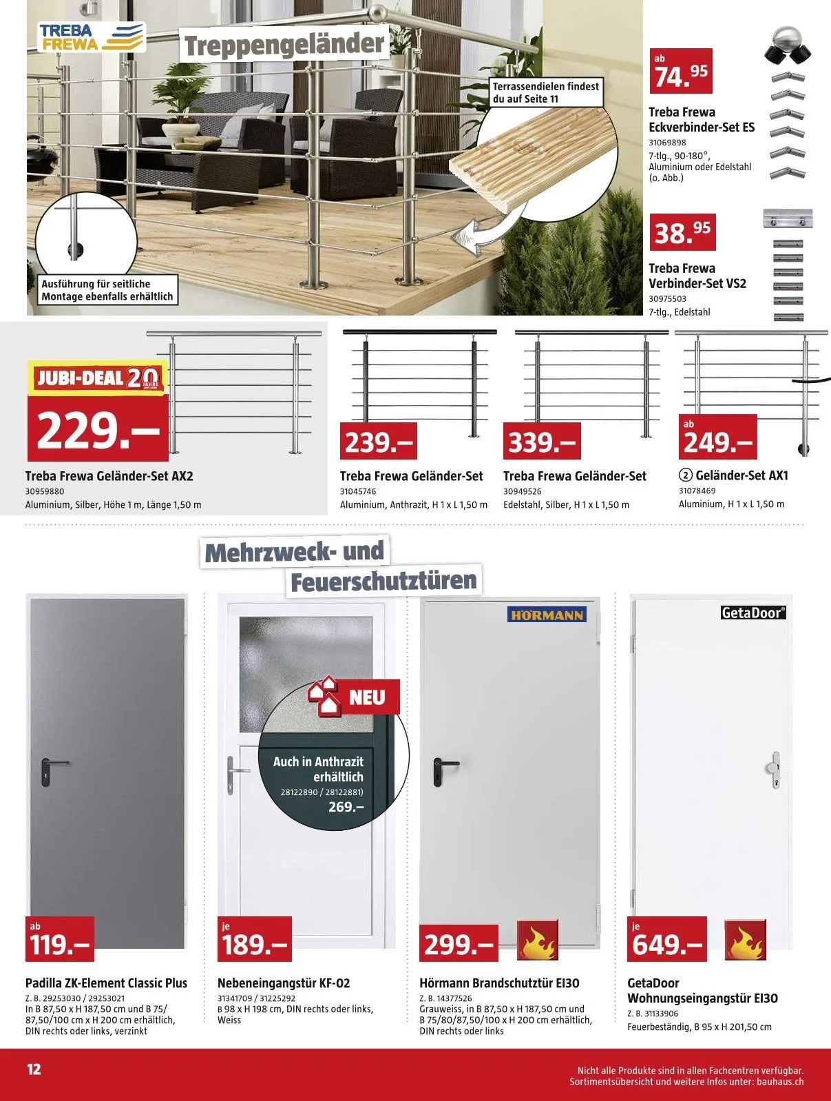  Bauhaus Prospekte von 29. Juni bis 26. Juli 2026 - Prospekt seite 12