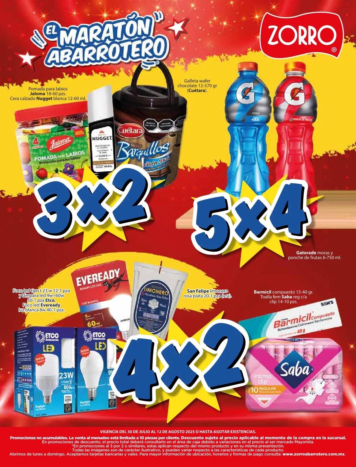 Catálogo de Zorro Ofertas 30 de julio al 12 de agosto 2025 - Pagina 12