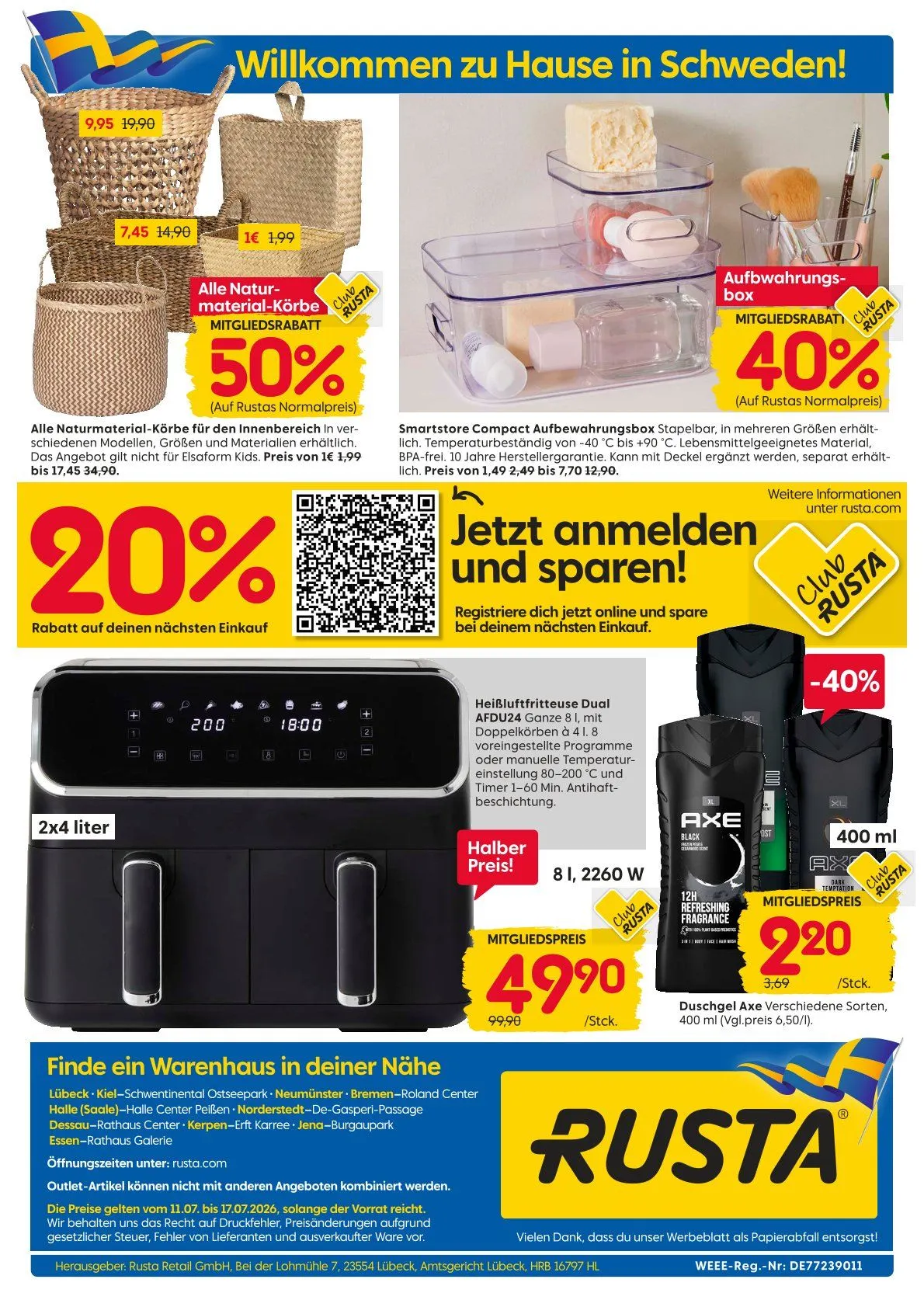 Rusta Angebote von 11. Juli bis 17. Juli 2026 - Prospekt seite 12