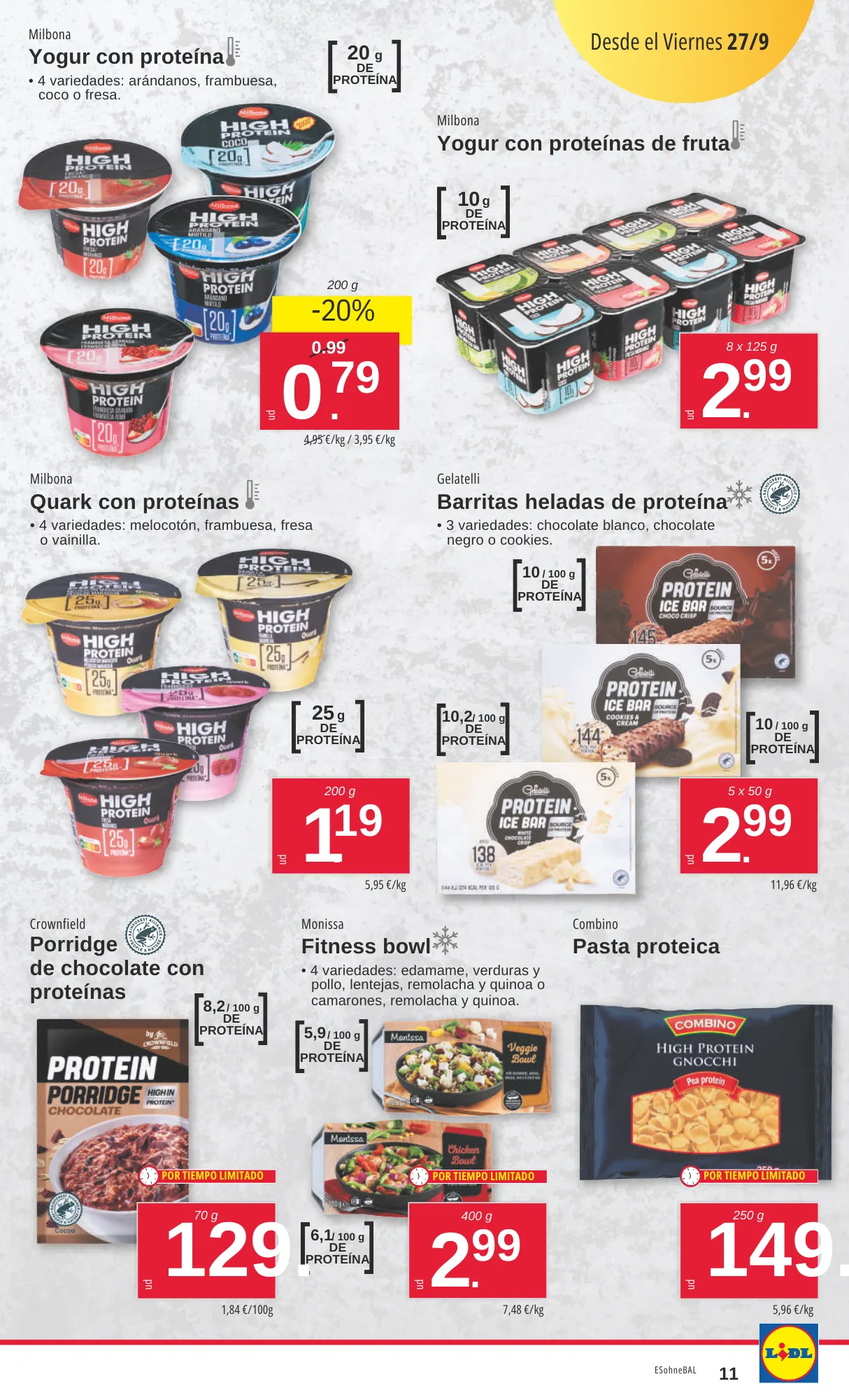 Catálogo de Lidl Ofertas del 23/09 al 29/09 23 de septiembre al 29 de septiembre 2024 - Página 11
