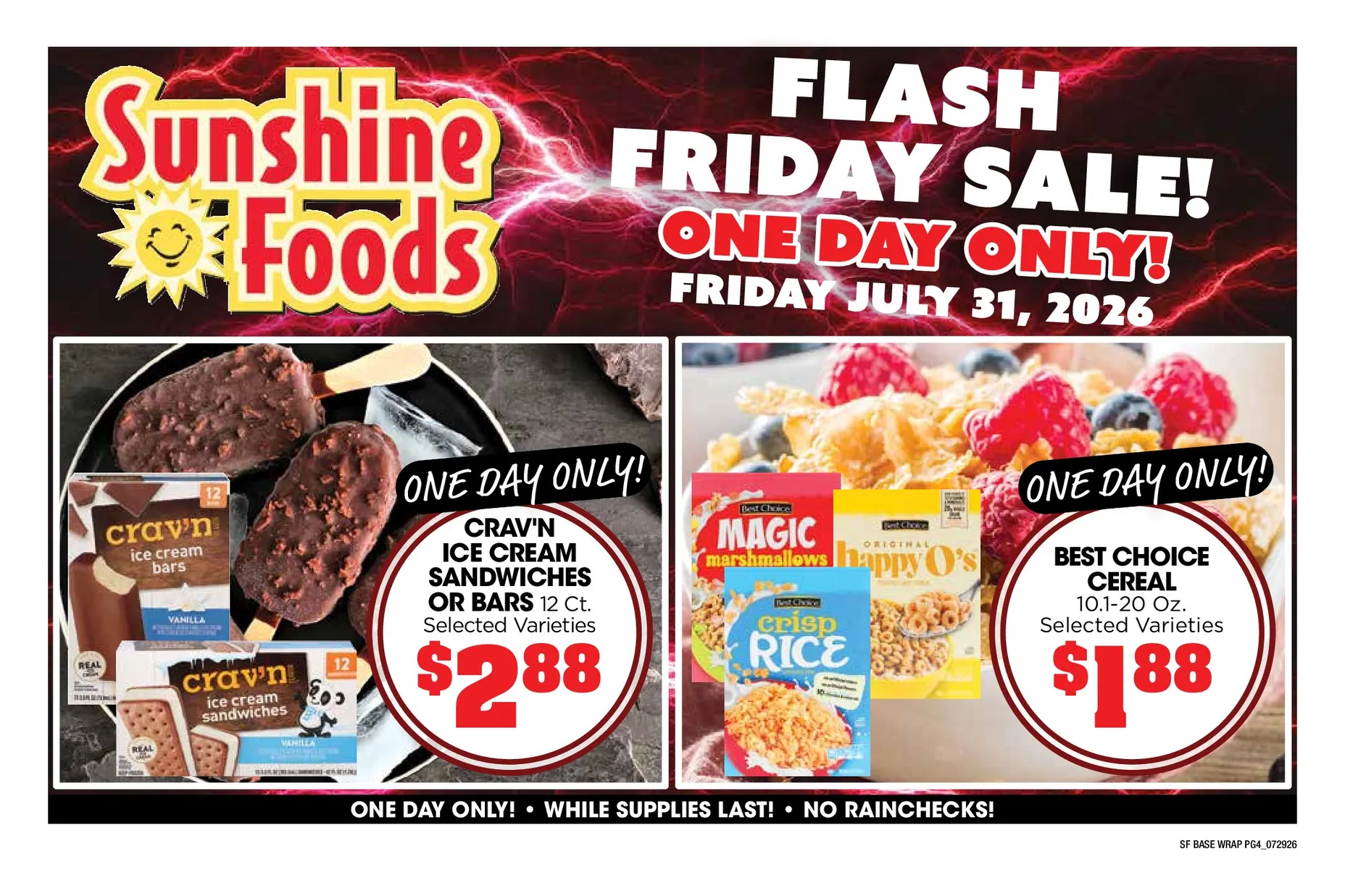 Weekly ad Sunshine Foods Sales from July 29 to August 4 2026 - Page 12