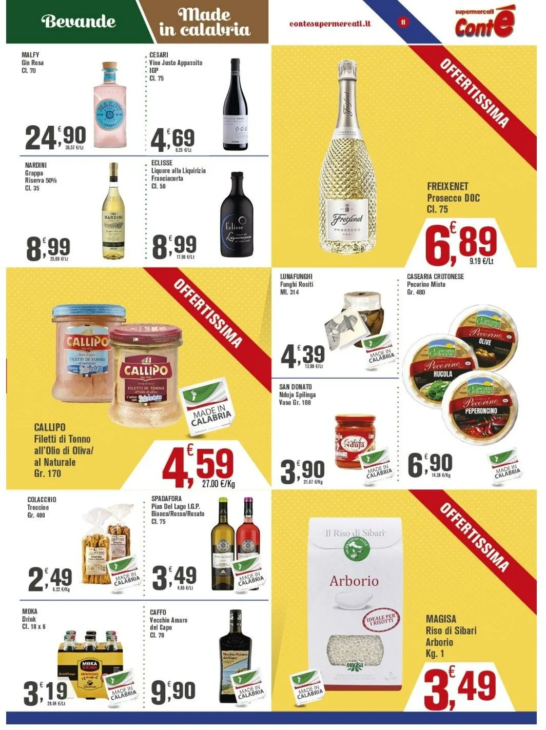 Volantini Conte Supermercati da 21 agosto a 31 agosto di 2025 - Pagina del volantino 12