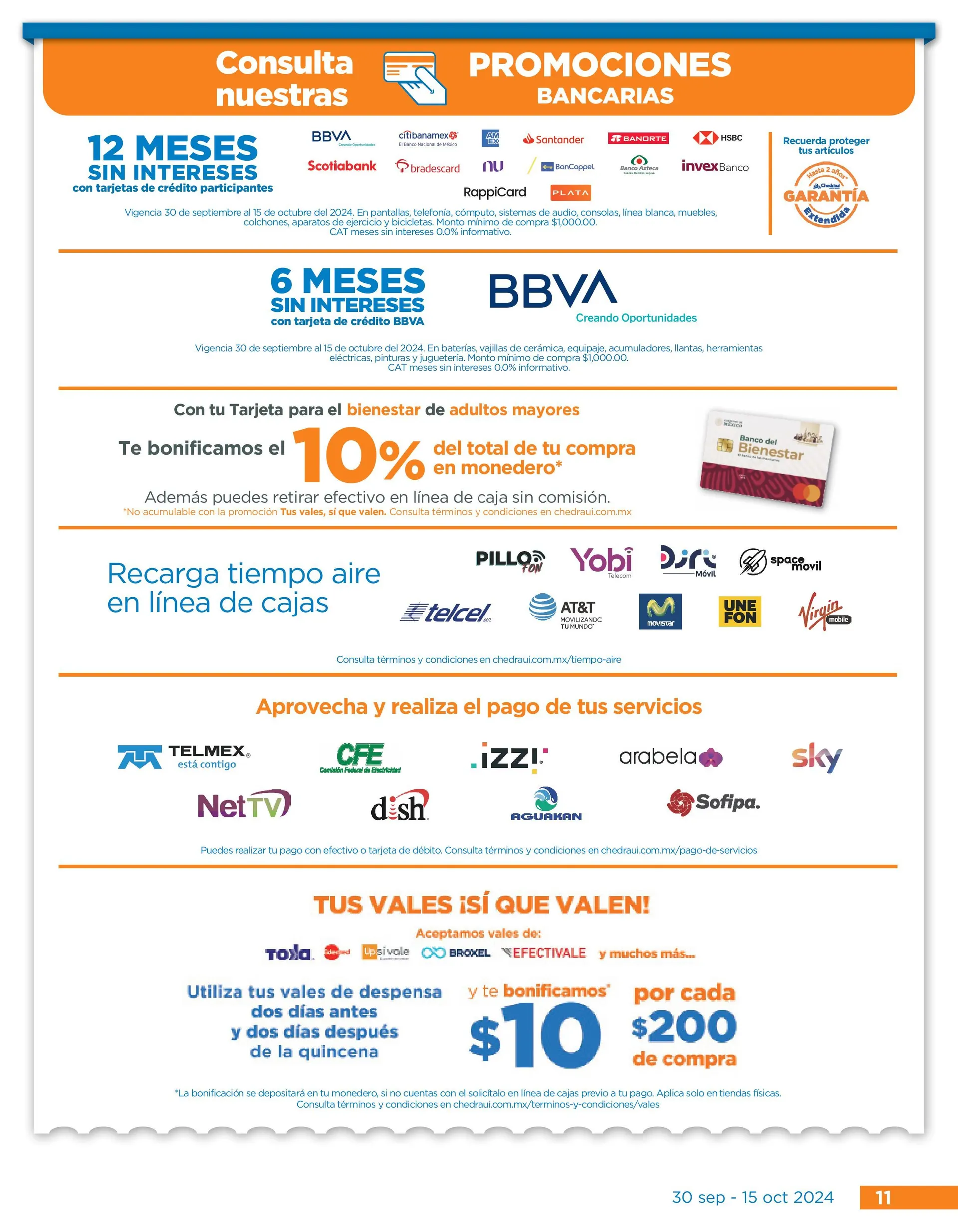 Catálogo de Últimas ofertas en marcas de Chedraui 30 de septiembre al 15 de octubre 2024 - Pagina 11