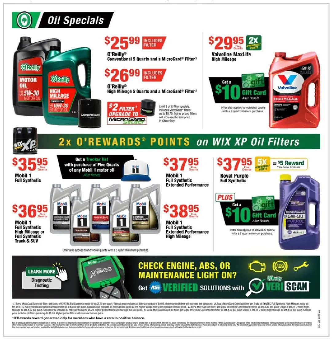 Weekly ad O'Reilly Auto Parts Deals from February 26 to March 25 2025 - Page 12