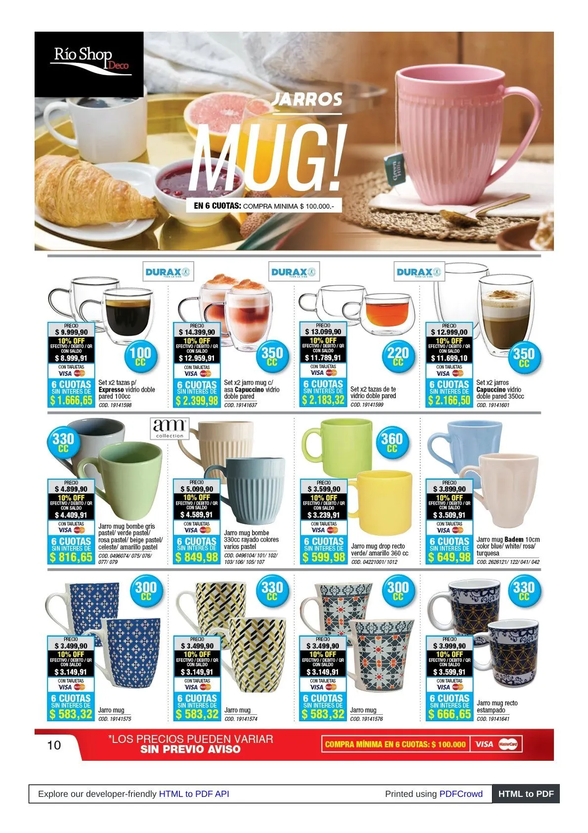 Ofertas de Ofertas Río Shop Deco 30 de marzo al 30 de abril 2026 - Página 10 del catálogo