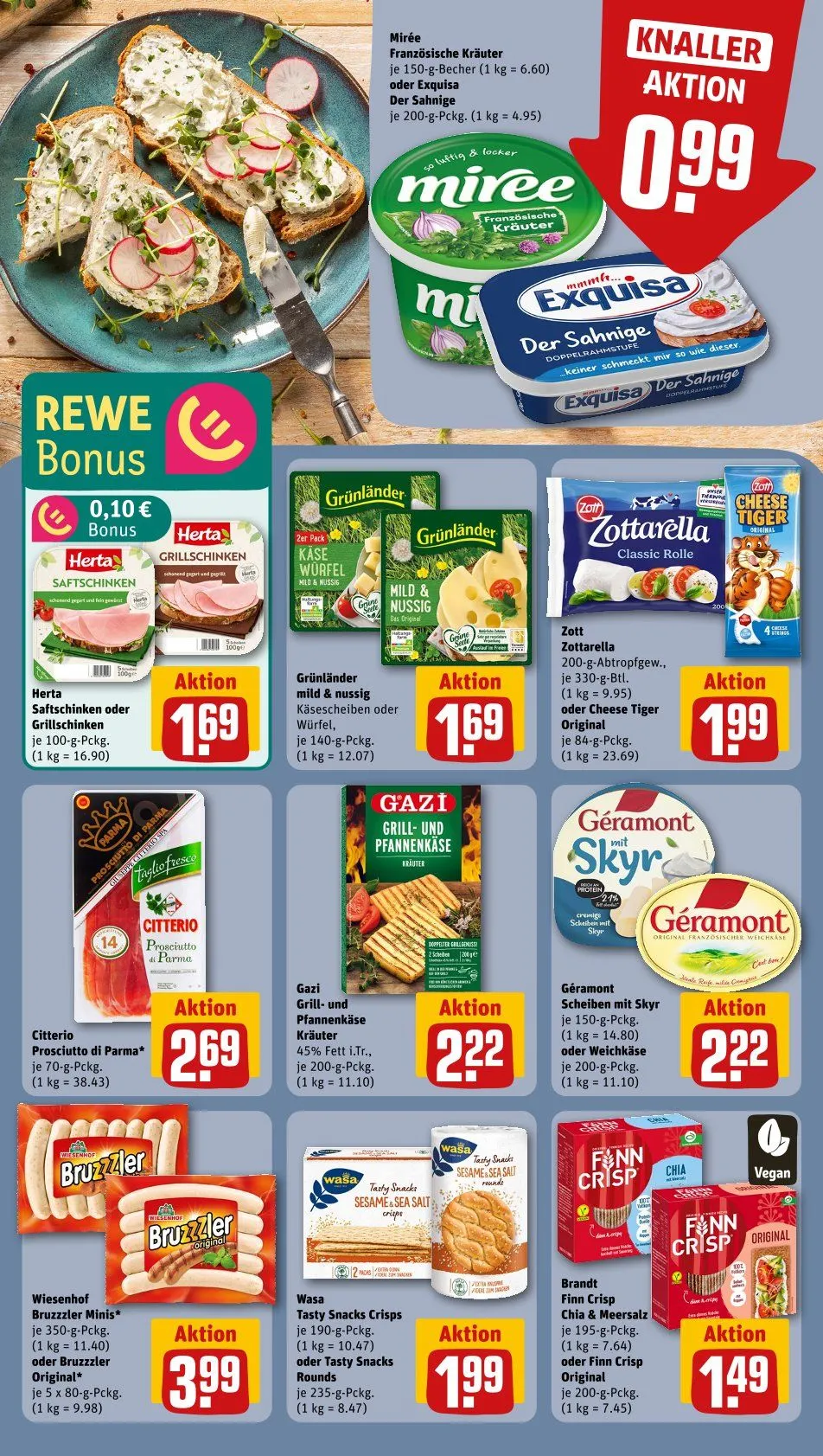 REWE Prospekt von 17. Juni bis 22. Juni 2025 - Prospekt seite 7