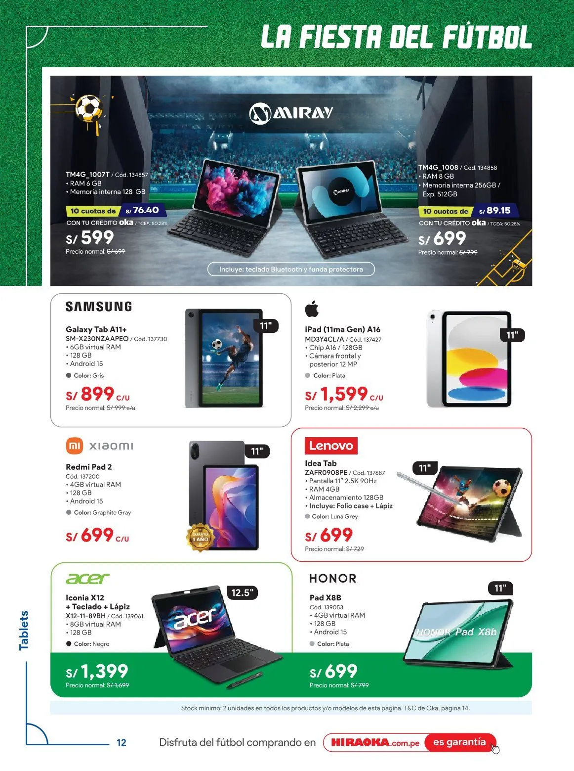Catalogo de Hiraoka Ofertas 1 de junio al 6 de junio 2026 - Pag 12