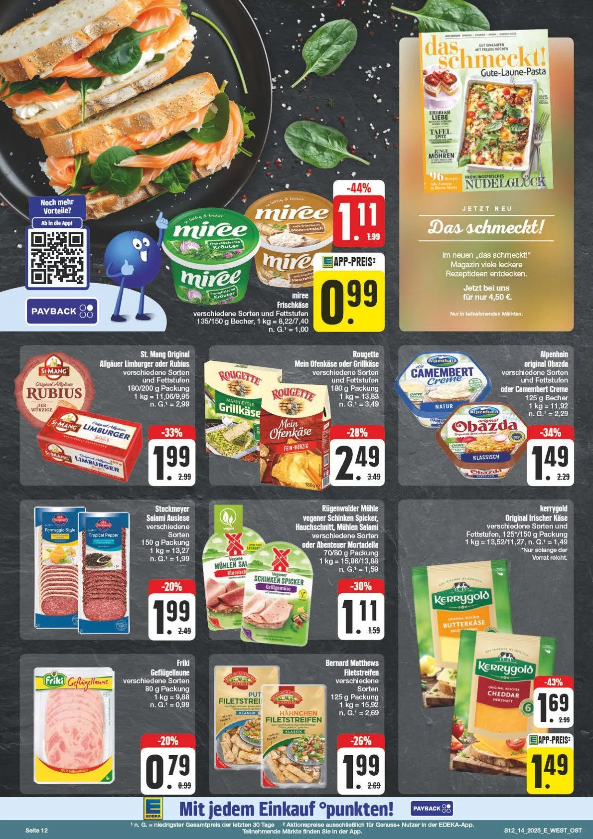 Edeka Prospekt von 31. März bis 5. April 2025 - Prospekt seite 12