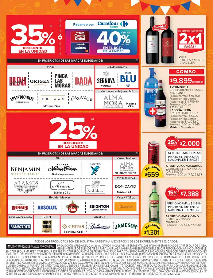 Ofertas de Ofertas Carrefour  21 de abril al 27 de abril 2026 - Página 12 del catálogo