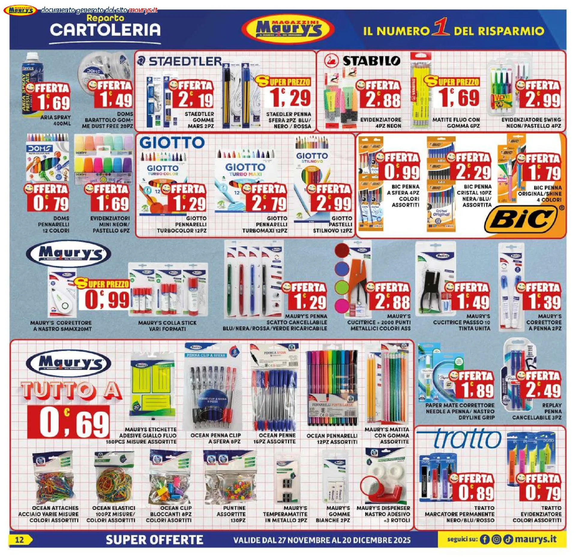 Maury s Volantino da 8 gennaio a 17 gennaio di 2026 - Pagina del volantino 12